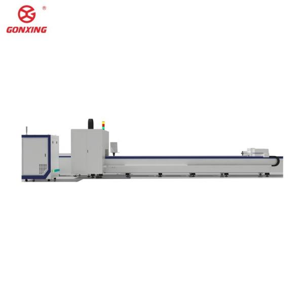 HIWIN GX-6024T Model Fiber Laser Pipe Cutting Machine Metal Tube 6M CNC Laser Cutter Machine with Raytools Laser Head