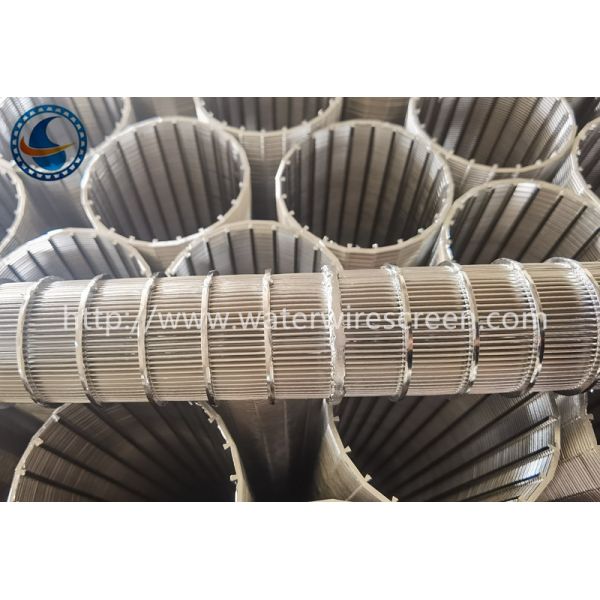 Ss 316l Profile Vee Wire Screen 0.2mm Slot Id 40mm