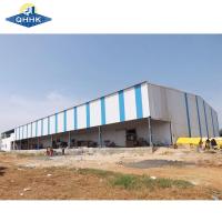 Quadro de portal de aço Edifício de armazém pré-fabricado Pintura anticorrosiva