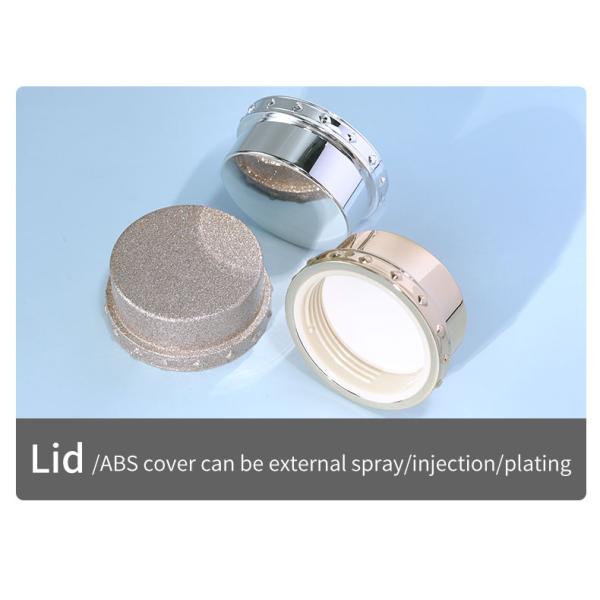 Contenedor de loción de plástico con tapa vacía para el cuidado de la piel para la crema solar 30G 50G Cosméticos para mujer Crema facial Botellas y frascos