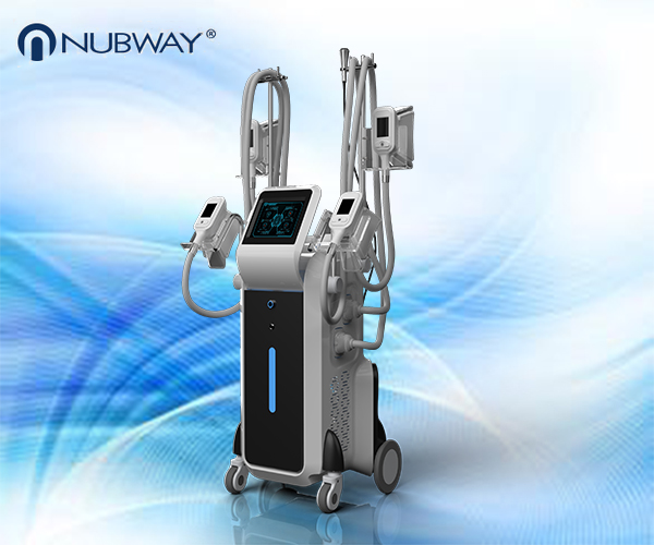 simultaneous 4 handles cryo fat removal machine