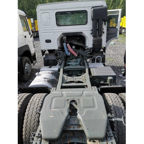 12.00R20 тележка головы 2014 трейлера покрышек 6x4 Howo 371hp подержанная