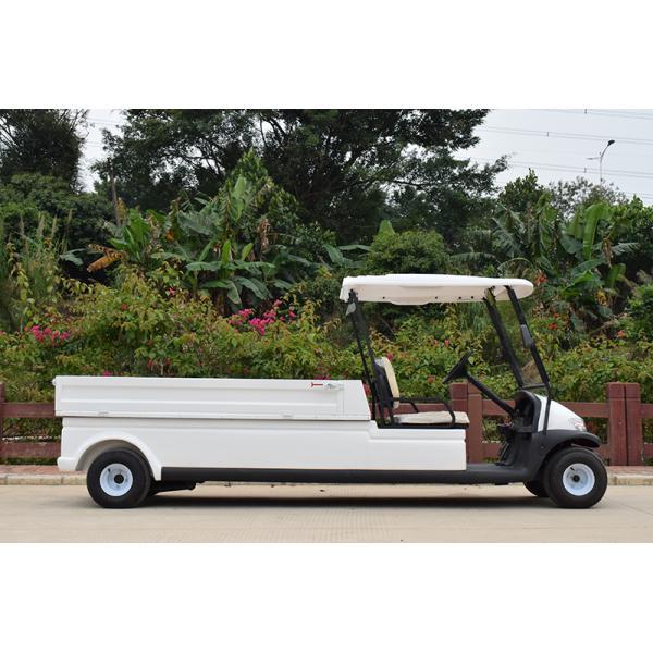 Outdoor Two Seater Electric Golf Carts With Utility Cargo Curtis 350A Controller