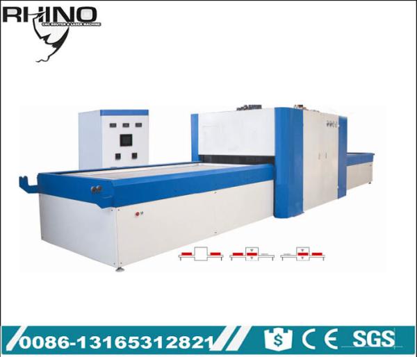 Fully Automatic Vacuum Membrane Press Machine For PVC / Veneer Film Working