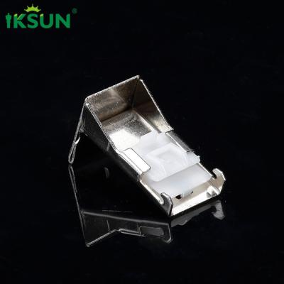 Middle Curved 10mm Curtain Track Brackets Wall Mount ODM OEM