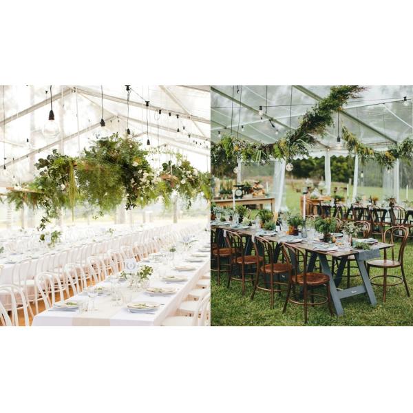 Aluminum Alloy Heavy Duty Marquee Tent Clear Roof Party Tents For Events Outdoor