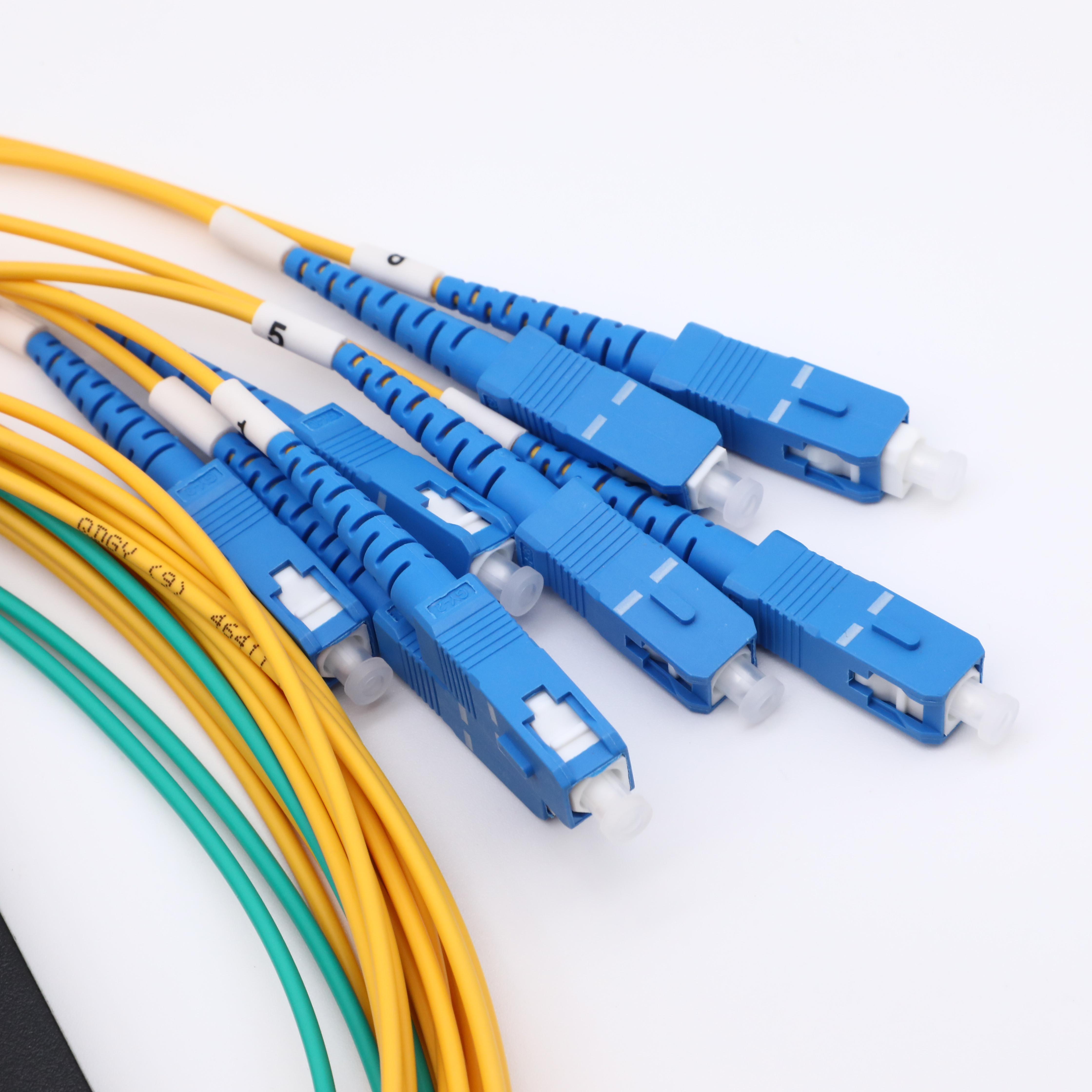 Тип коробки Abs 1*8 с Splitter Plc оптического волокна соединителя Sc Upc