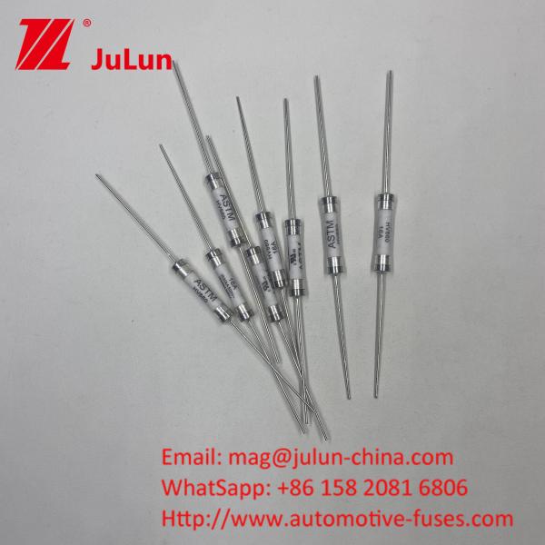 HV660 20A 500VDC ASTM 30KA Ceramic Acting Fuse 10A-30A 500VDC PCB Hole Installation Automotive Fuses