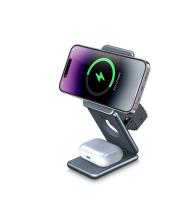 Chargement sans fil pliable en alliage d'aluminium 5V 2A Chargeur sans fil Qi Pour Iphone