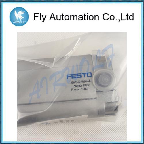 Double trou pneumatique compact temporaire de course de Festo Advu-32-40-a-p-a 156622 de cylindres d'air
