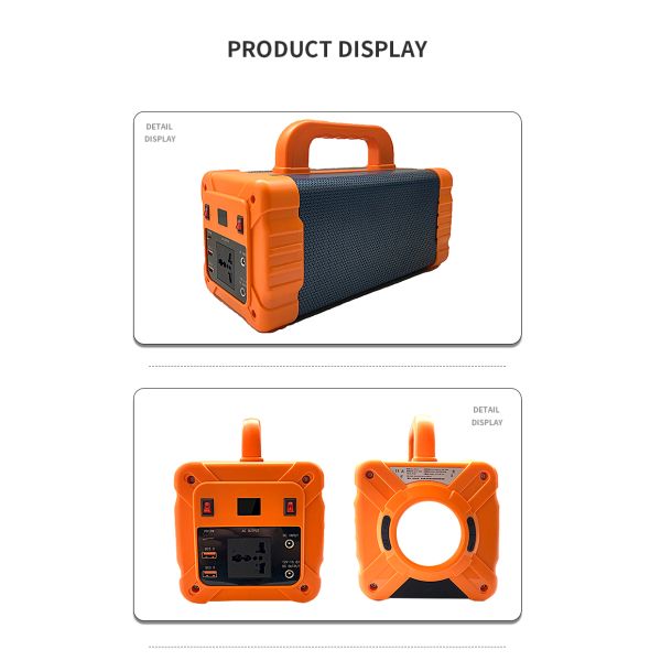 195Wh 300W Portable Power Station Camping Power Supply With LCD Function Display Screen