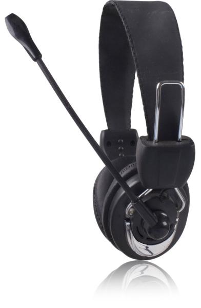 Black LED Luminous 40mm 30mW Pc Gaming Headphones