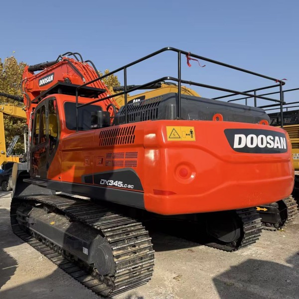Wholesale Price Original Engine Doosan DX345LC-9C 34Ton Hydraulic Crawler Heavy Duty Used Excavator Machine for Sale