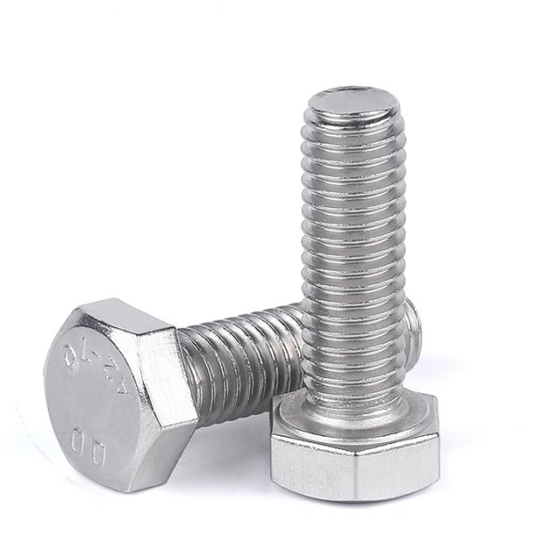 Structural Unc Thread Din933 304 Stainless Steel Bolts