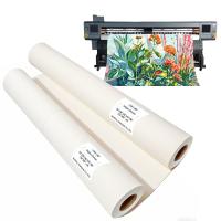 280gm rouleaux de toile de polyester brillant pour les imprimantes à encre à colorant pigment
