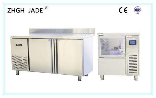 Automatic Restaurant Stainless Steel Fridge 1500 * 700 * 800MM 220V