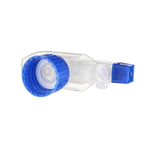 High - Quality Transparent Blue 28/410 All - Plastic Trigger Sprayer With Switch