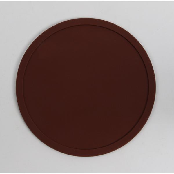 Customized Silicone Coasters for Sustainable Round Mat in Home and Office Essentials