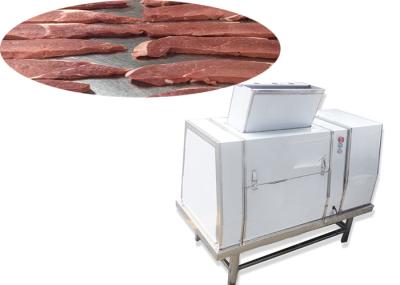 Máquina de corte da tira da carne da carne do restaurante com entrada 220V 380V de 500mm