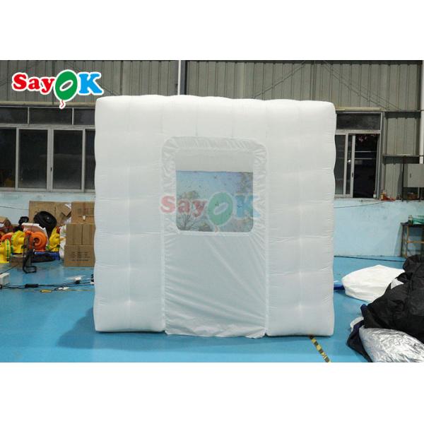 Led Light Inflatable Marquee Tent Children Inflatable Cube Party Nightclub Tent Small Tent