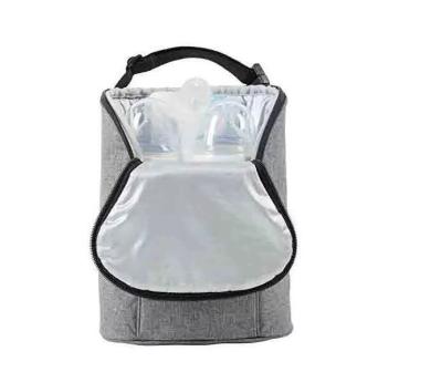 Premium Polyester Cooler Bag , Water Proof Insulated Milk Bottle Bag