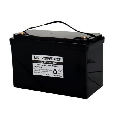 Customized Deep Cycle Battery 12.8V 120Ah 32700 LiFePO4 Energy Storage Lithium Ion Battery