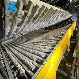 Vidrio transparente curvado templado de 8 mm vidrio transparente doblado endurecido