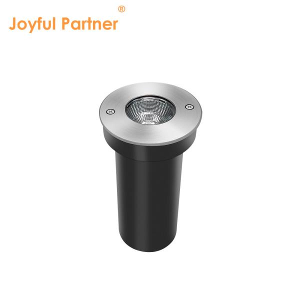 Recessed Led Buried Light Square Round Shape Sliver Aluminum Housing Outdoor IP67 Modern Style