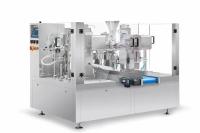 Machine d'emballage automatique de granulés 50-2000g, 20-30 sacs/min, acier inoxydable