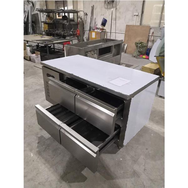 Fan Cooling 4 Drawers 1.5m Commercial Refrigerator Freezer
