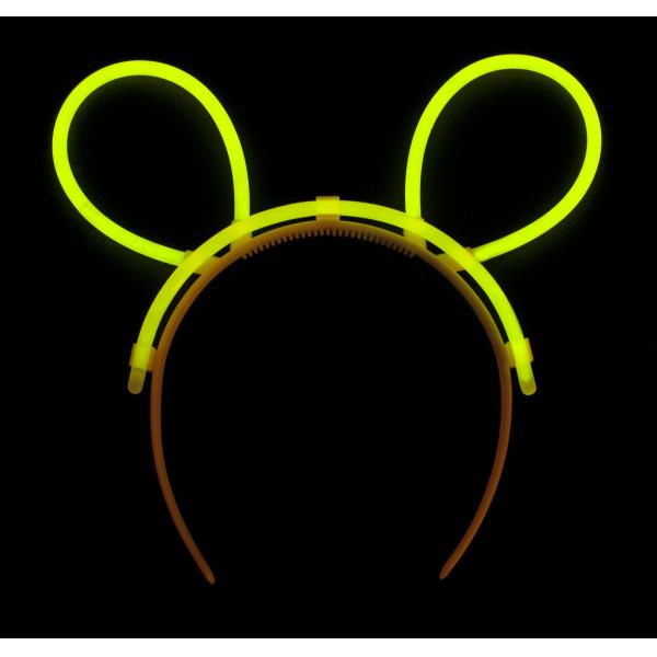 Night Club Festival Party Supplies Assorted Colors Glow Sticks Hair Band Decorations