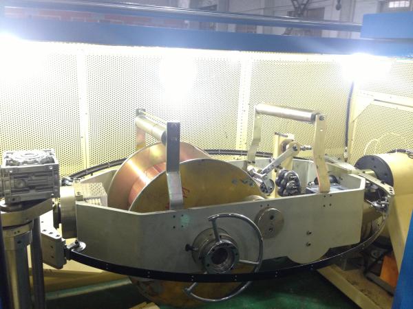 Fio de cobre de FUCHUAN 4000Twist que ajunta a máquina com operação da tela de toque
