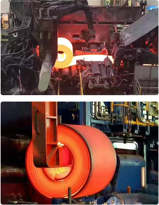 ASTM A283 A36 Высокая прочность 26 калибра Ss400 Q345 HR Стальная катушка Медкая углеродистая катушка