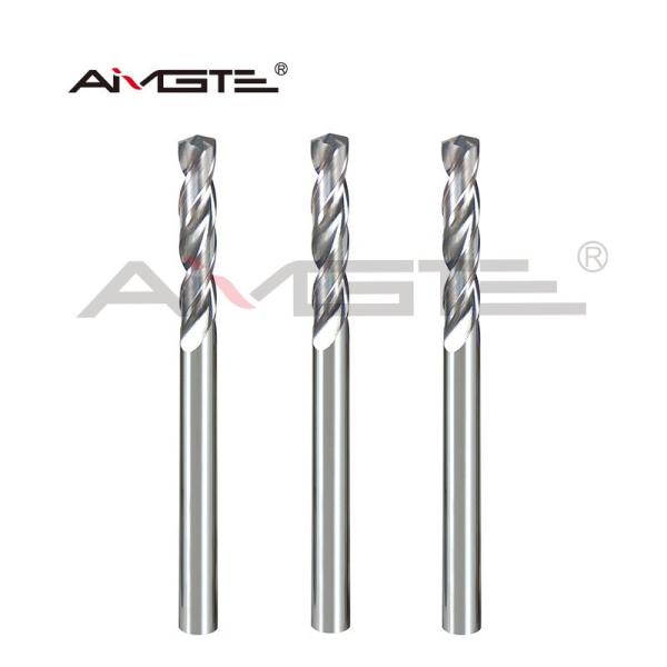 未コーティング精密超硬ドリルビット 1mm - 20mm アルミニウム用