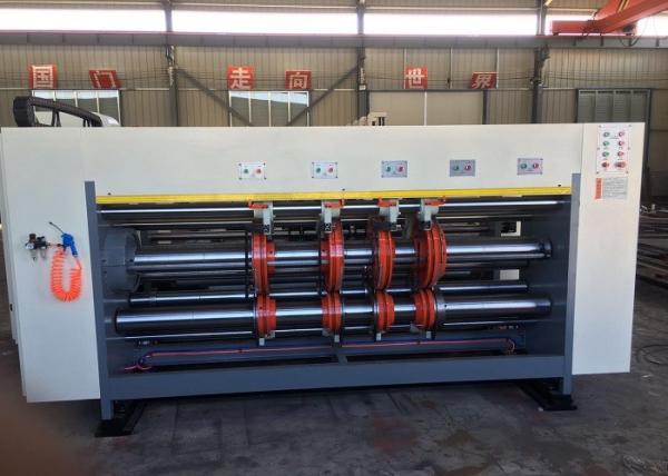 Automatic Feeding Rotary Slotter Machine 100 Pcs / Min