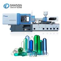 Máquina de moldagem por injeção de garrafa de plástico PET 2300 KN pré-forma horizontal pequena