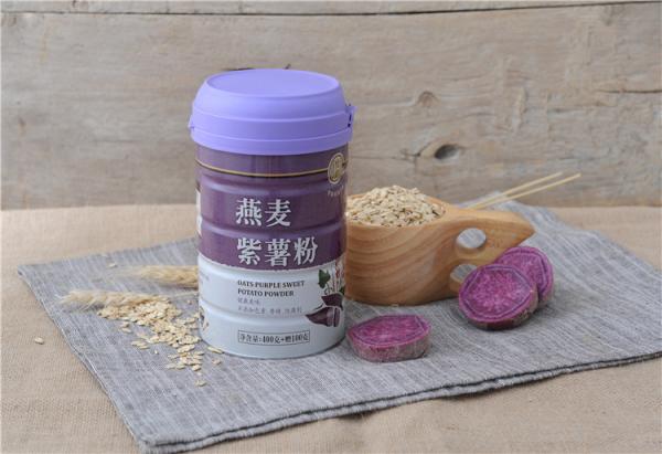 healthiest meal replacement powder Konjac Oats and  Purple Sweet Potato Flavor
