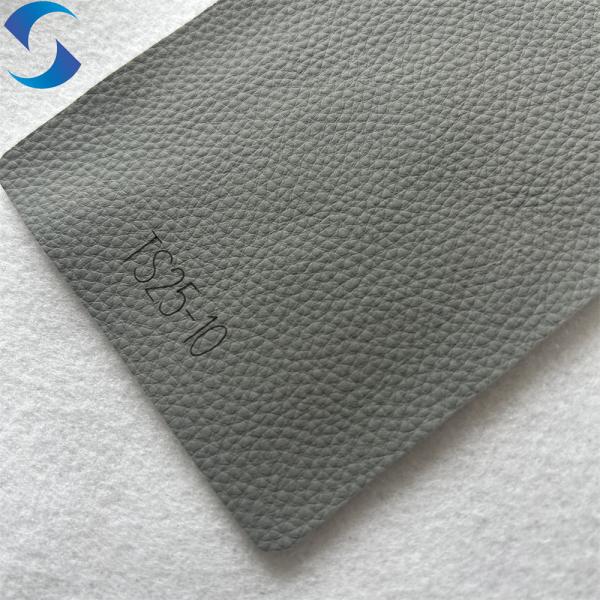 Anti Scratch Embossed Faux EPU Synthetic Leather Fabric For Automotive And Sofa Furniture
