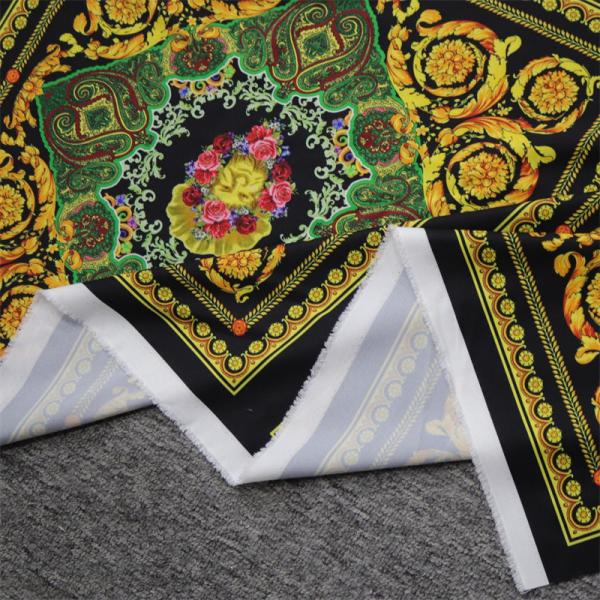 Остров OEM напечатал одежду 100% полиэстер ткани платья материальную