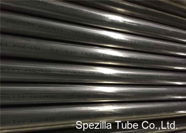 Stainless Steel TP316 Hydraulic Tubing , Round Mechanical Tubing ASTM A269