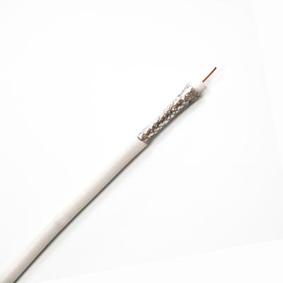 OFC Conductor 75 Ohm Coaxial Cable PVC Sheath CCTC System SYV Solid PE Insulation