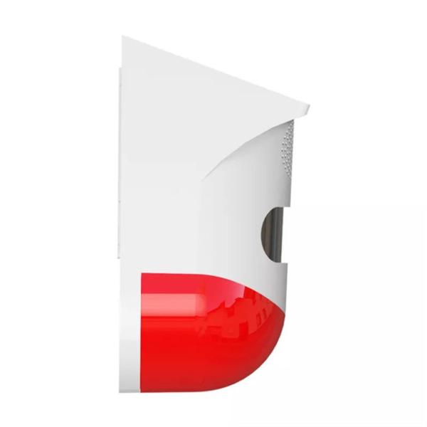 Outdoor Solar Infrared Alarm Siren 110 Degree Waterproof Smart Home Alarm System