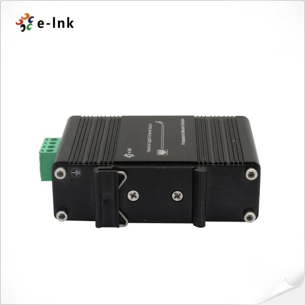 Single Mode Single Fiber Sc 20km Media Converter Full Half Duplex Auto Negotiation Din Rail