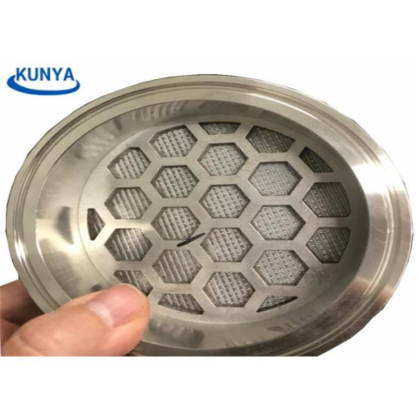 фильтр сетки листа 8mm сплетенный кругом пефорированный металлопластинчатый Ss