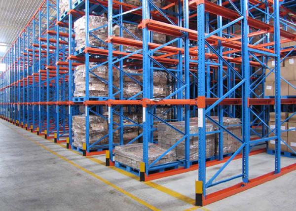 Centro de Logística Aço Industrial Dispositivo em Sistema de Estantes de Paletas para Armazém