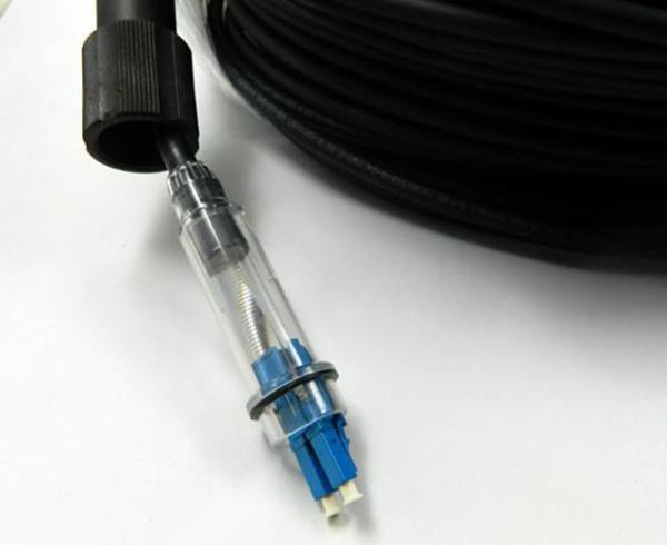 Optical Cable Assembly DLC/PC,DLC/PC,Multimode,GYFJH 2A1a(LSZH),70m,7.0mm,2Cores,Outdoor Protected Branch Cable