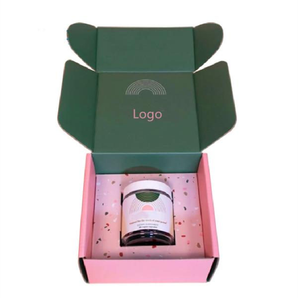 Factory Wholesale Custom Hot Sale Black Luxury Folding  Airplane Corrugated Paper Cosmetics Shipping Mailer Box With Logo