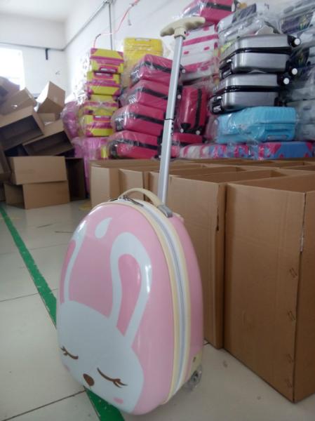 egg shaped kids trolley luggage bag suitcases in baigou baoding hebei China Factor