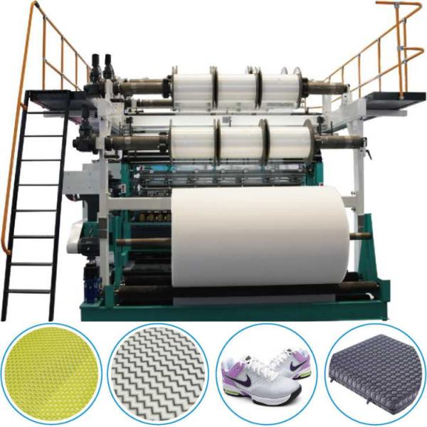 Shoe Upper Mesh Fabric Raschel Warp Knitting Machine