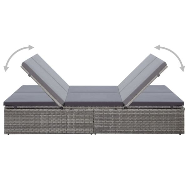 Outdoor Furniture Daybed Wholesale Double Lounger Metal Frame Style Patio Poorside Garden Use Lounger
